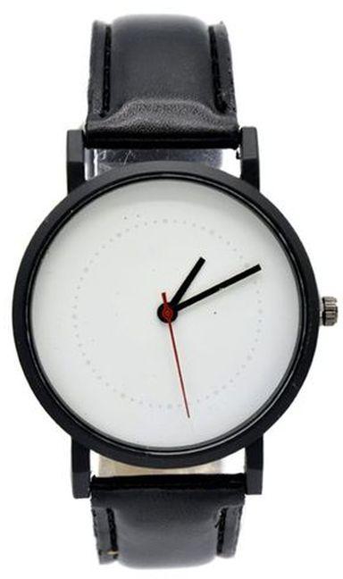 Leather Watch - Black