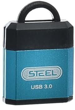 STEEL 480Mbps Fast Card Reader To USB 3.0 And 3 A Current -Blue