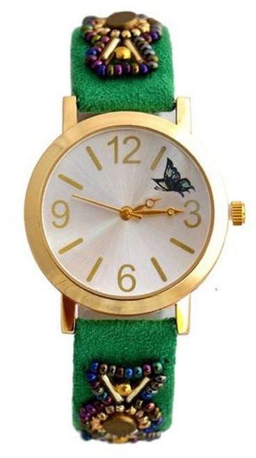 LWB-GR Leather Watch - Green