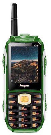 Hope K19 - 2.4-inch Quad SIM Mobile Phone - Black/Dark Green